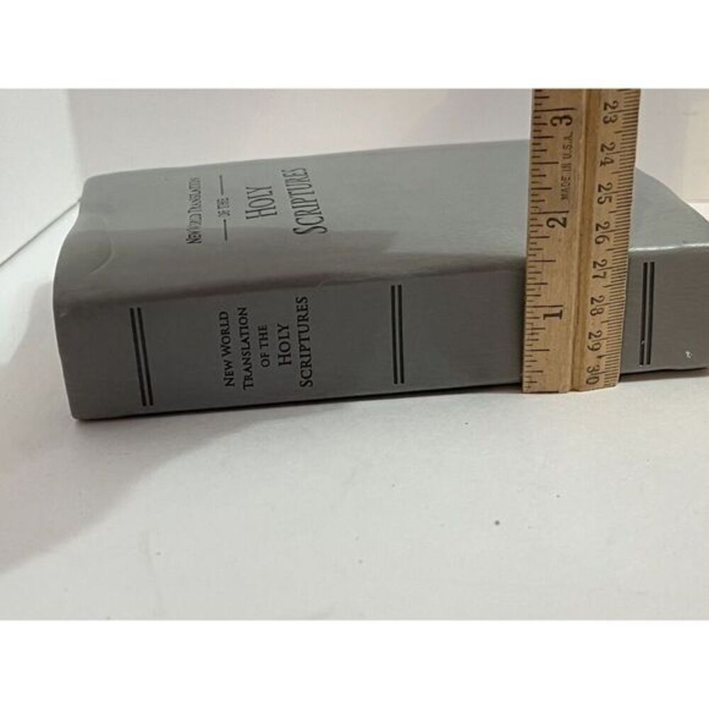 New World Translation of the Holy Scriptures Small Revised Bible Gray Silver - Picture 6 of 13